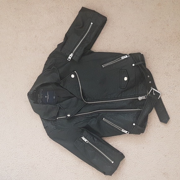 American Eagle Leather Jacket - Picture 1 of 5